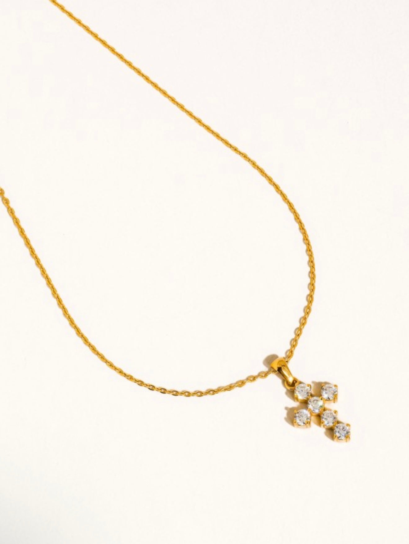 DAINTY CROSS NECKLACE