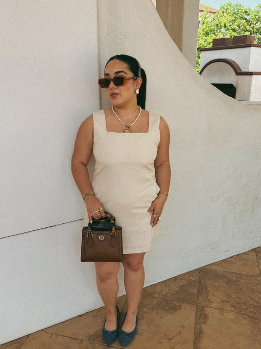 LINEN MINI DRESS