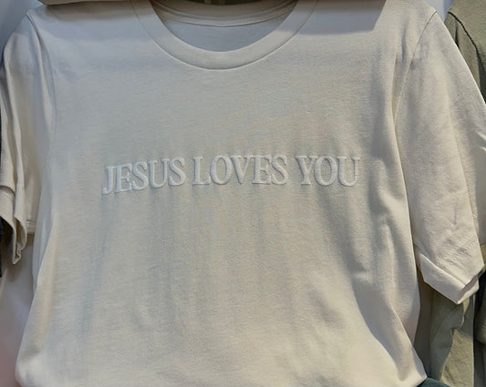 JESUS LOVES YOU TEE