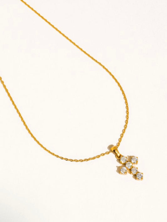 DAINTY CROSS NECKLACE