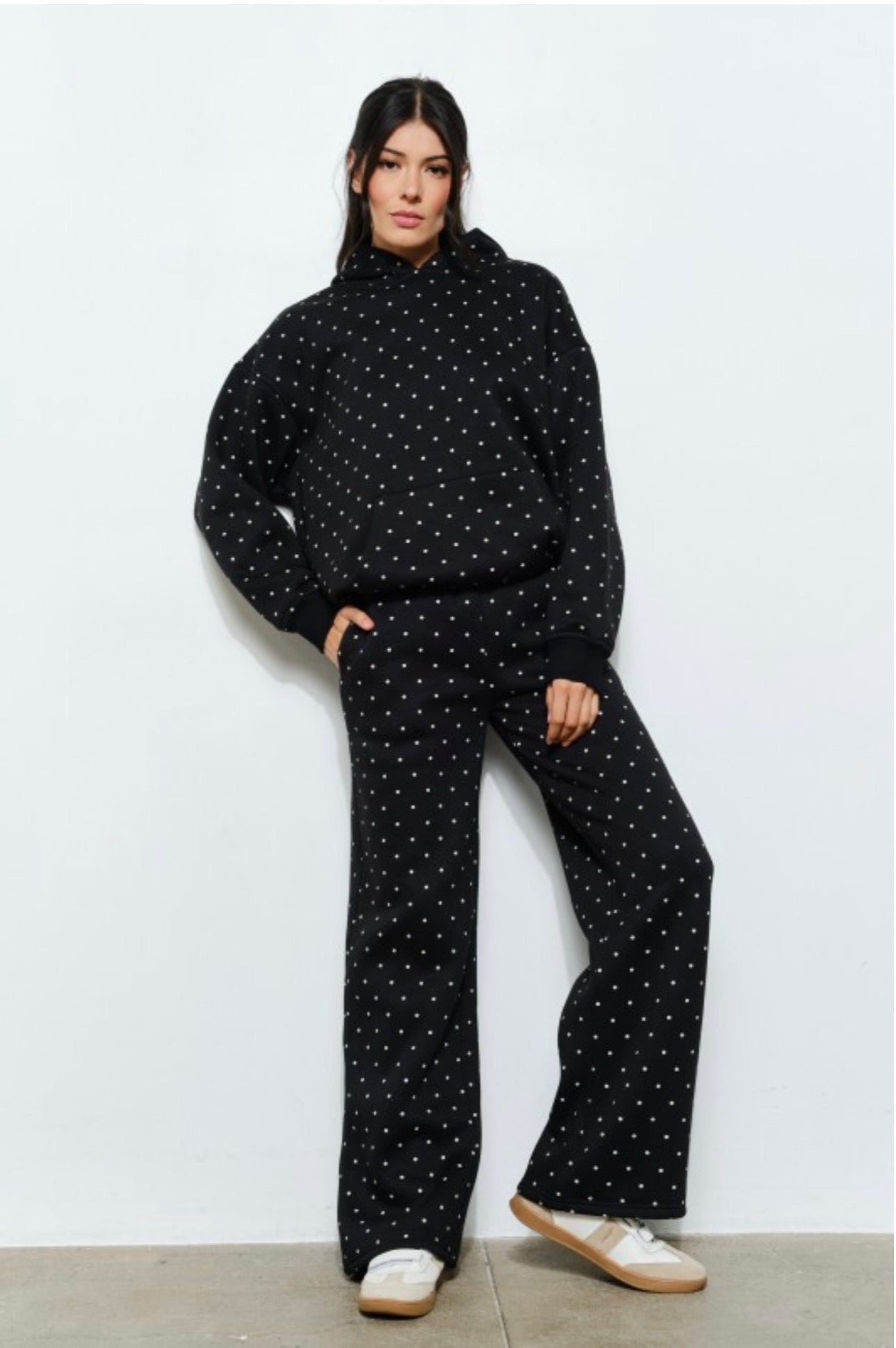POLKA DOT SWEAT SET