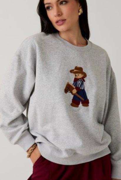 COWBOY BEAR SWEATSHIRT