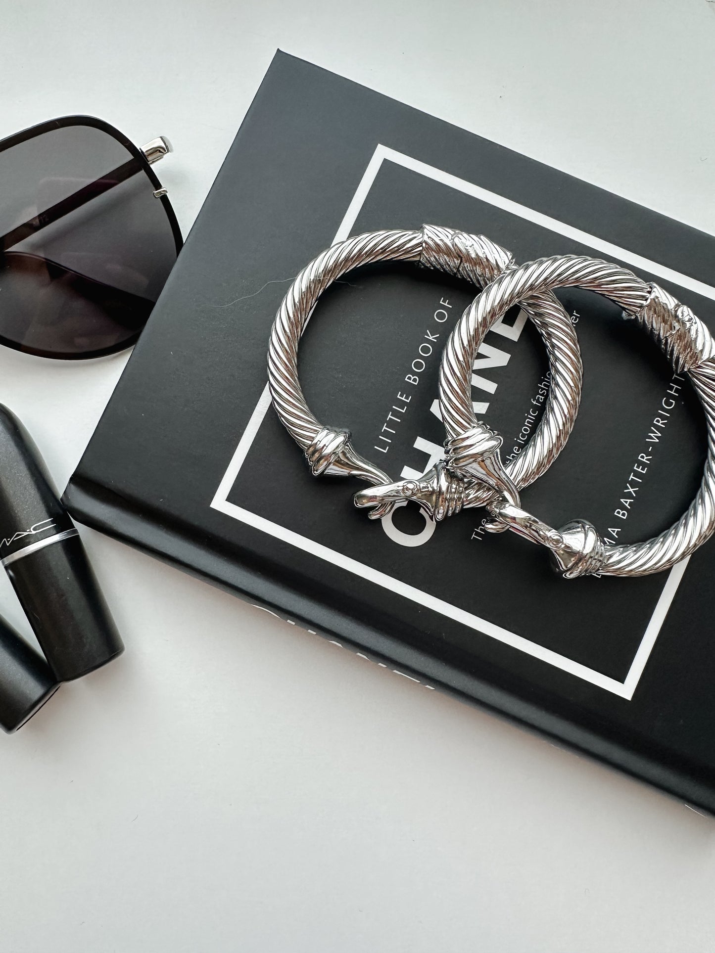 CHUNKY SILVER BRACELET